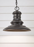 GENERATION LIGHTING, REDDING STATION LED PENDANT, OUTDOOR CEILING LIGHTS