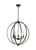 VISUAL COMFORT STUDIO, ALLIER OUTDOOR CHANDELIER, OUTDOOR CEILING LIGHTS