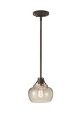 GENERATION LIGHTING, URBAN RENEWAL ROUND GLASS PENDANT, PENDANT LIGHT