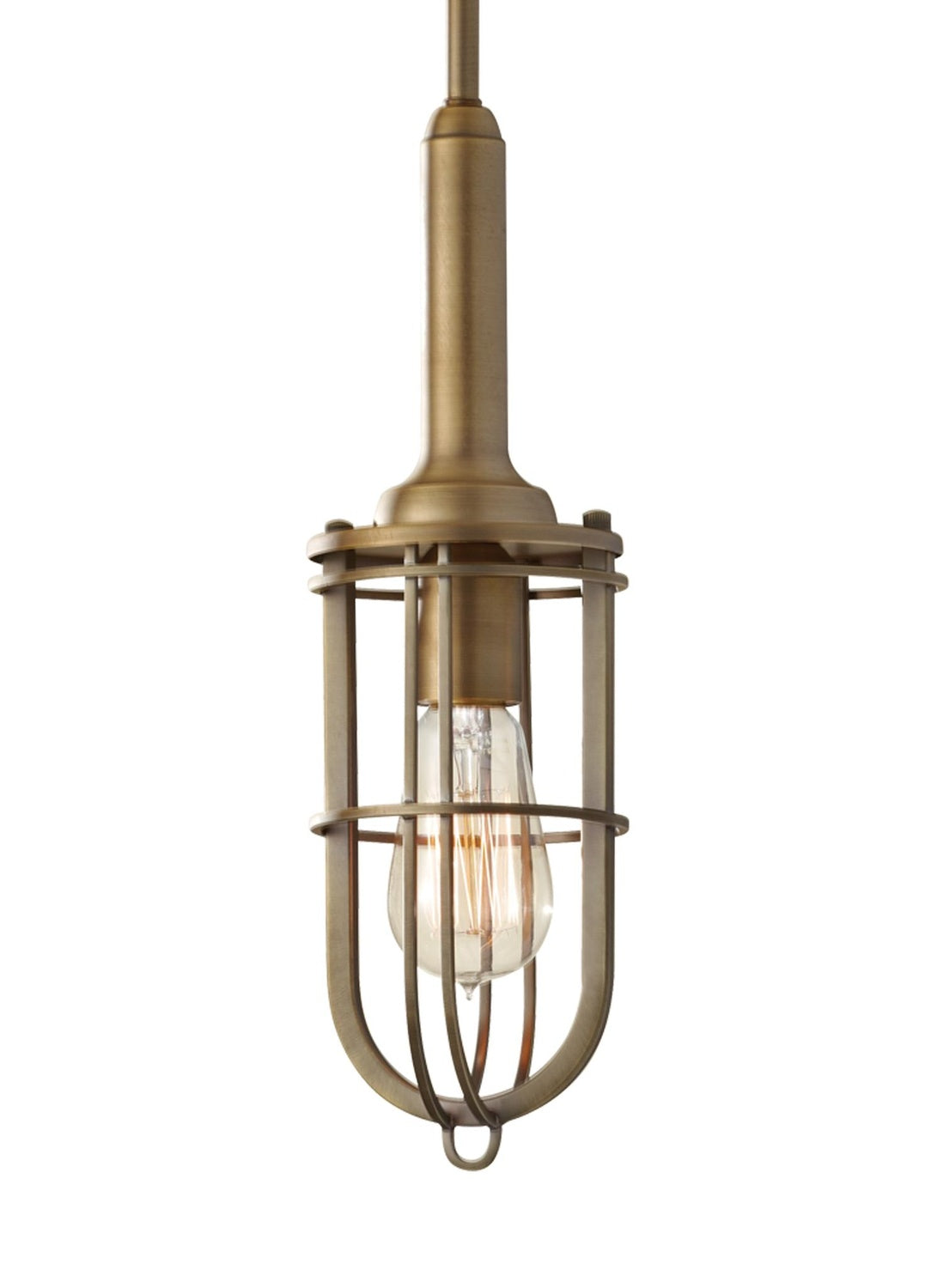 GENERATION LIGHTING, URBAN RENEWAL CLOSED CAGE PENDANT, PENDANT LIGHT