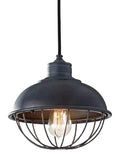 GENERATION LIGHTING, URBAN RENEWAL ROUND CAGE PENDANT, PENDANT LIGHT
