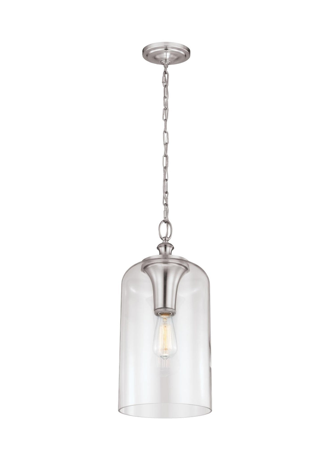 VISUAL COMFORT & CO., HOUNSLOW CLEAR GLASS PENDANT, PENDANT LIGHT