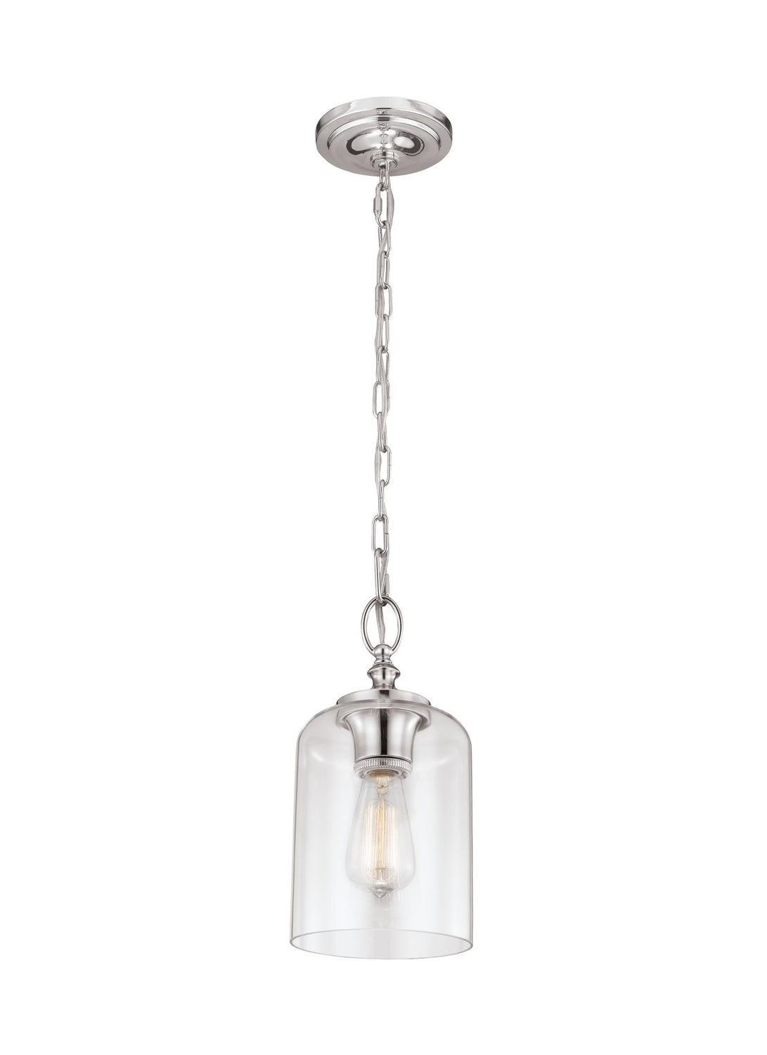 VISUAL COMFORT STUDIO, HOUNSLOW CLEAR GLASS MINI PENDANT, PENDANT LIGHT