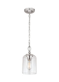 VISUAL COMFORT STUDIO, HOUNSLOW CLEAR GLASS MINI PENDANT, PENDANT LIGHT