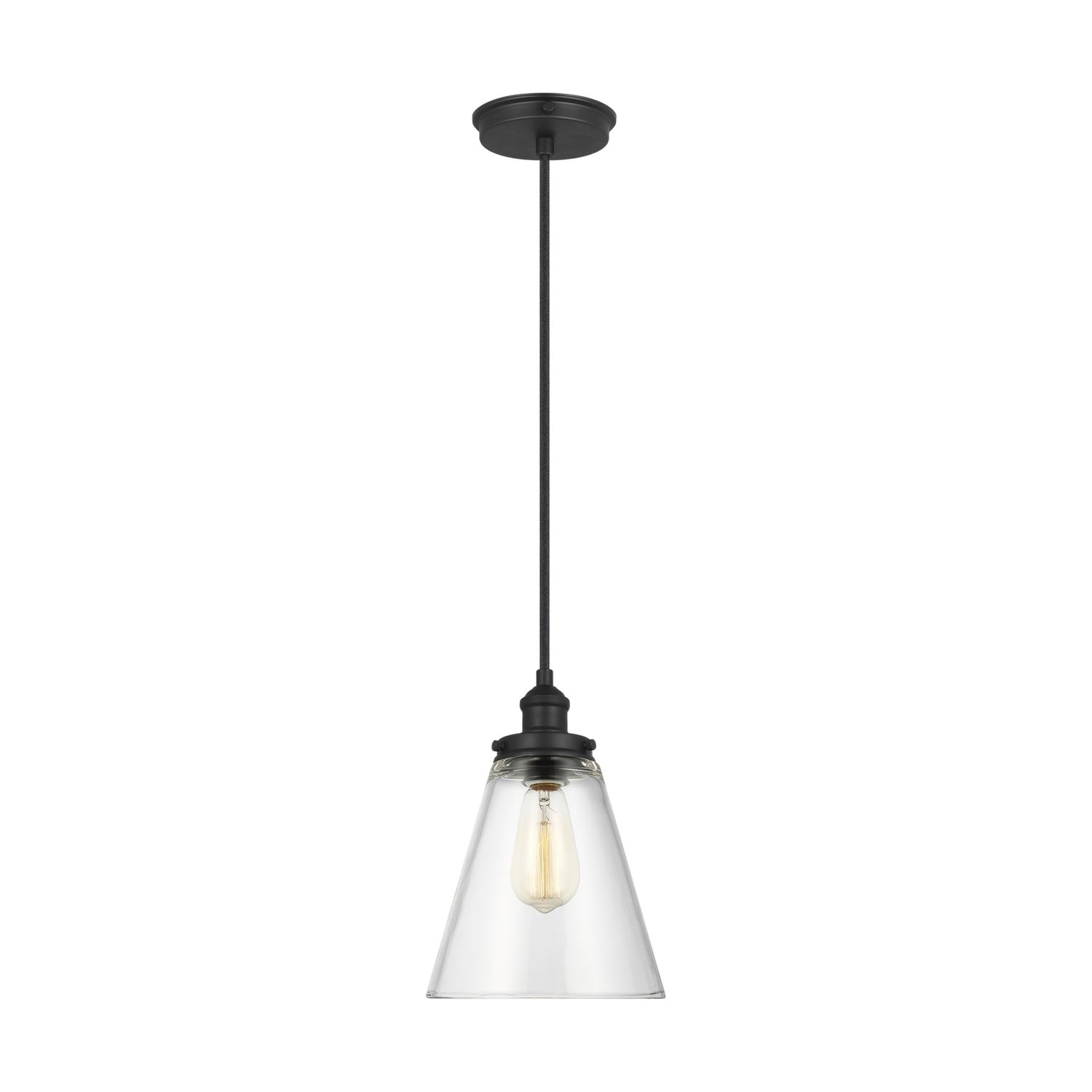 VISUAL COMFORT & CO., BASKIN CONE PENDANT, PENDANT LIGHT