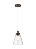 VISUAL COMFORT & CO., BASKIN CONE PENDANT, PENDANT LIGHT