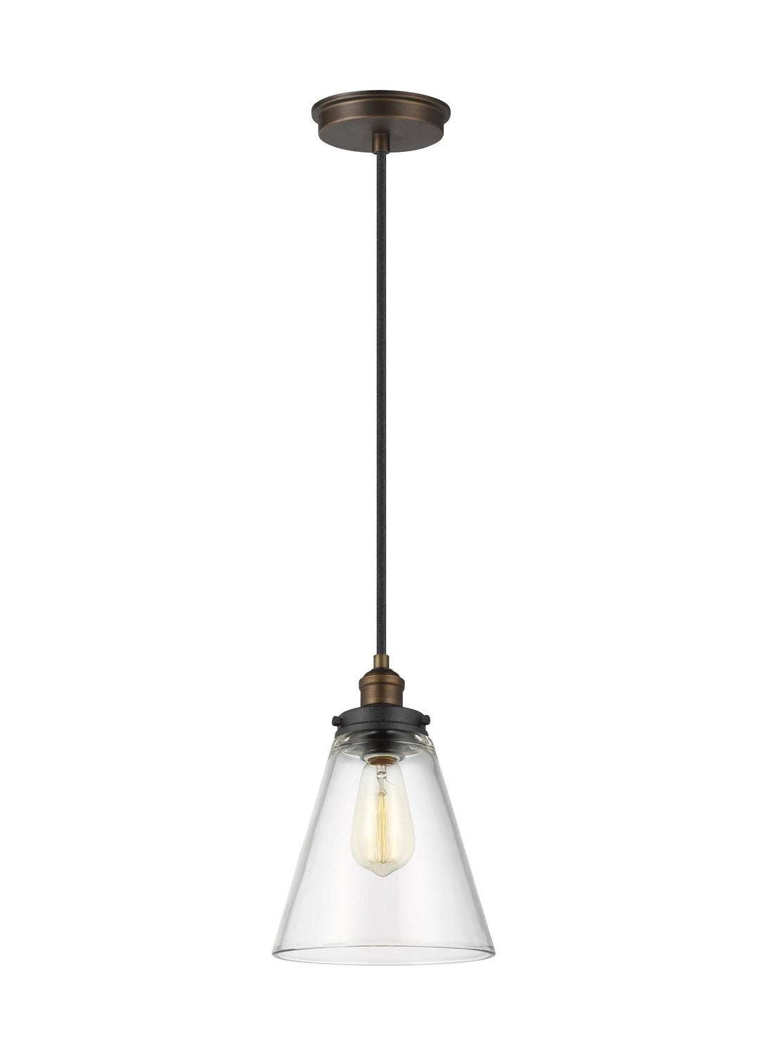 VISUAL COMFORT & CO., BASKIN CONE PENDANT, PENDANT LIGHT