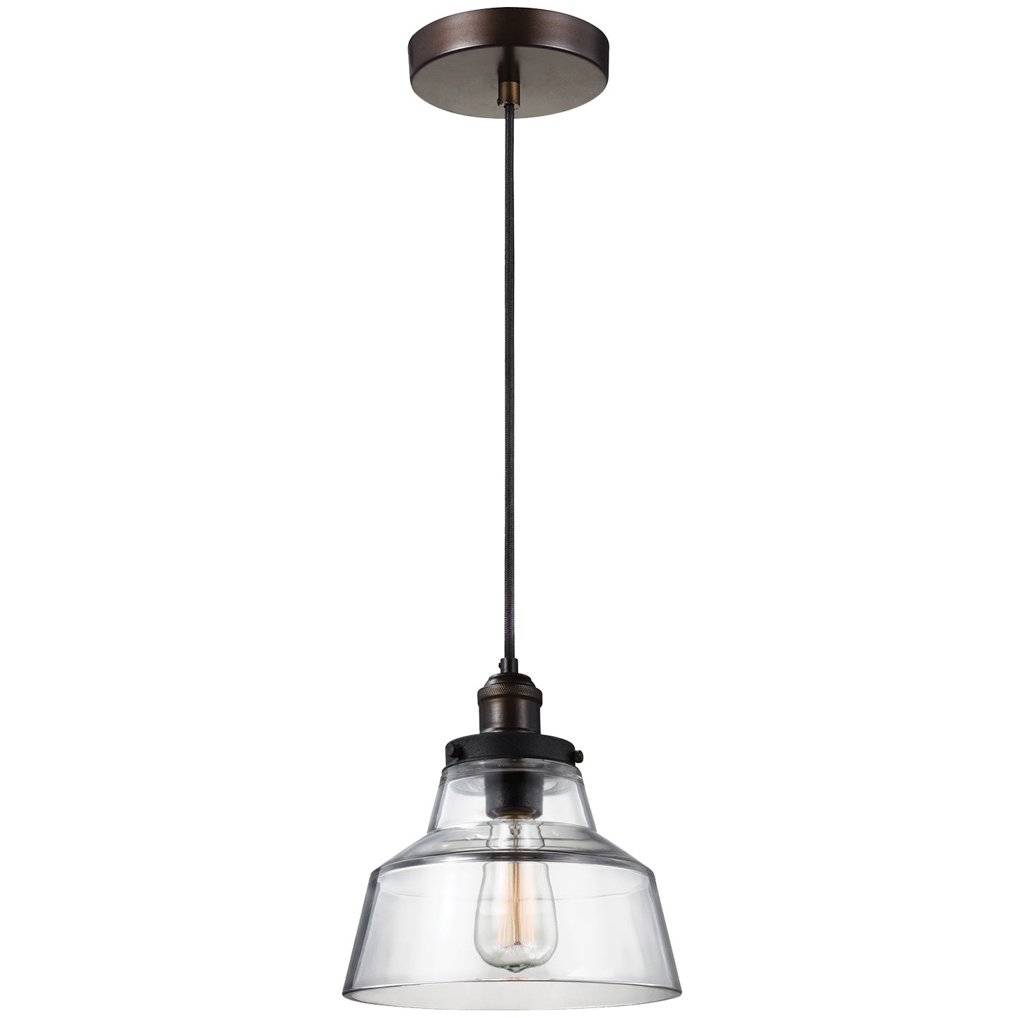 VISUAL COMFORT STUDIO, BASKIN CHIMNEY PENDANT, PENDANT LIGHT