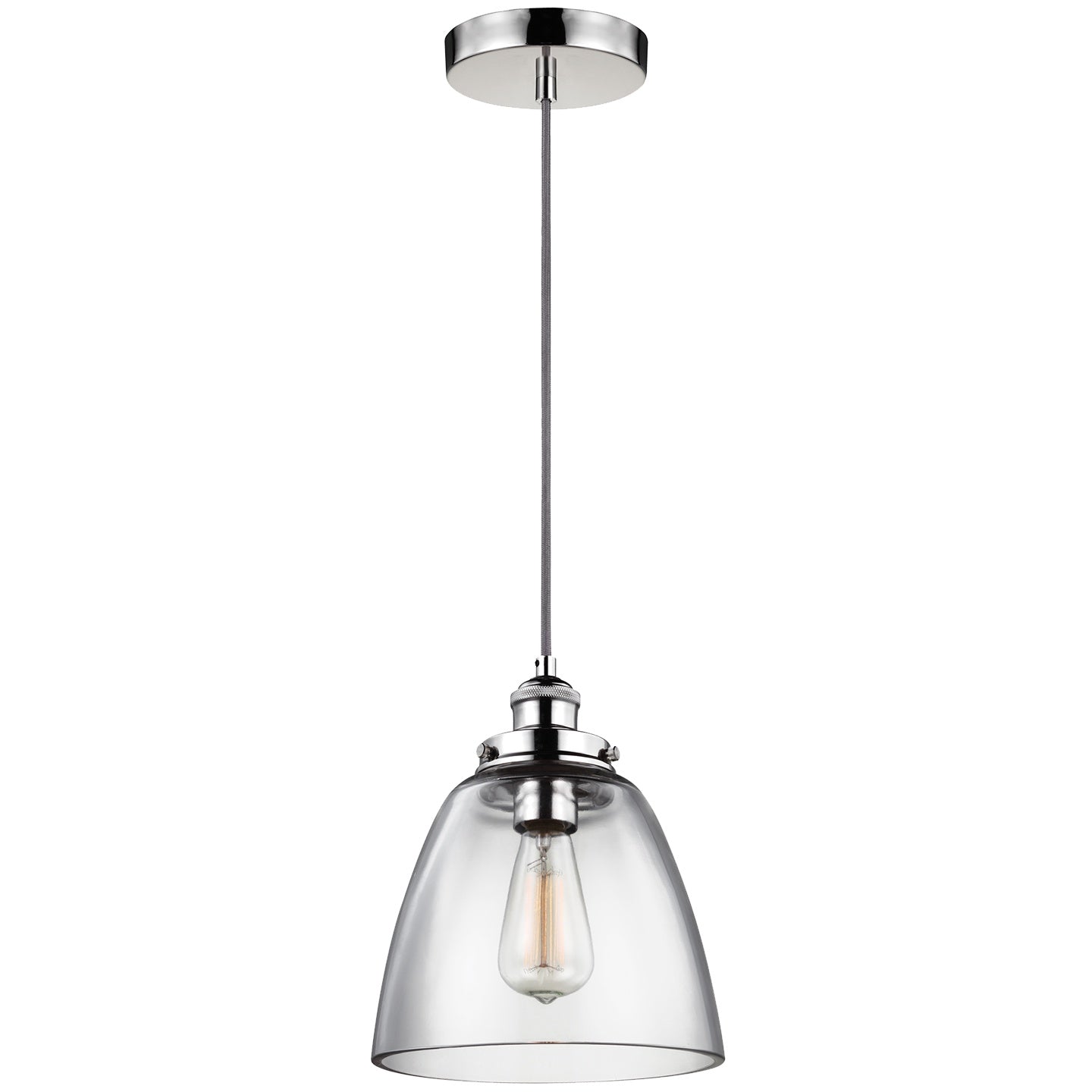 VISUAL COMFORT & CO., BASKIN DOME PENDANT, PENDANT LIGHT