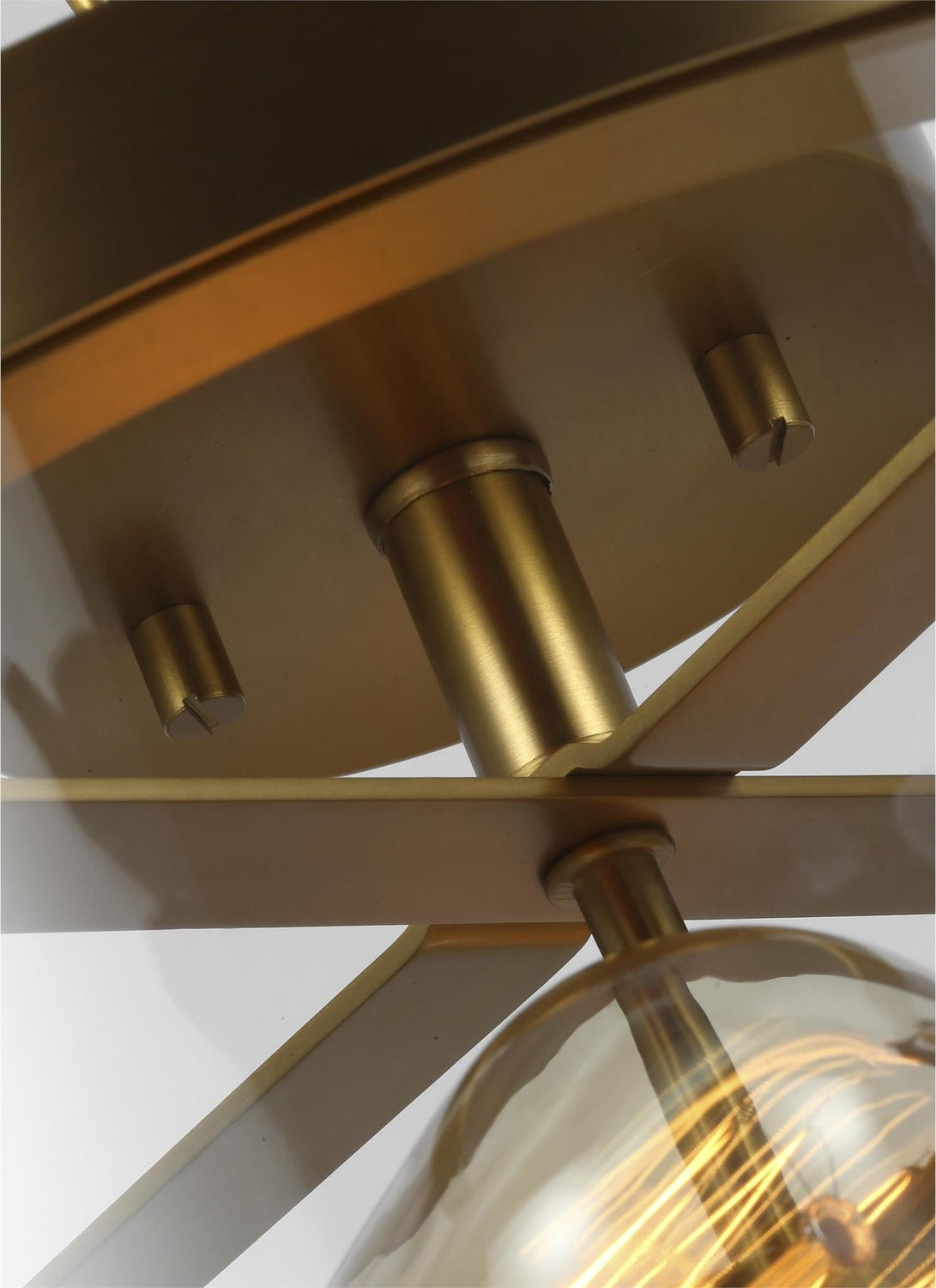 VISUAL COMFORT & CO., HARROW SEMI-FLUSH MOUNT, SEMI FLUSH MOUNT LIGHT