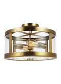 VISUAL COMFORT & CO., HARROW SEMI-FLUSH MOUNT, SEMI FLUSH MOUNT LIGHT