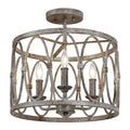 VISUAL COMFORT & CO., PATRICE SEMI-FLUSH MOUNT, SEMI FLUSH MOUNT LIGHT
