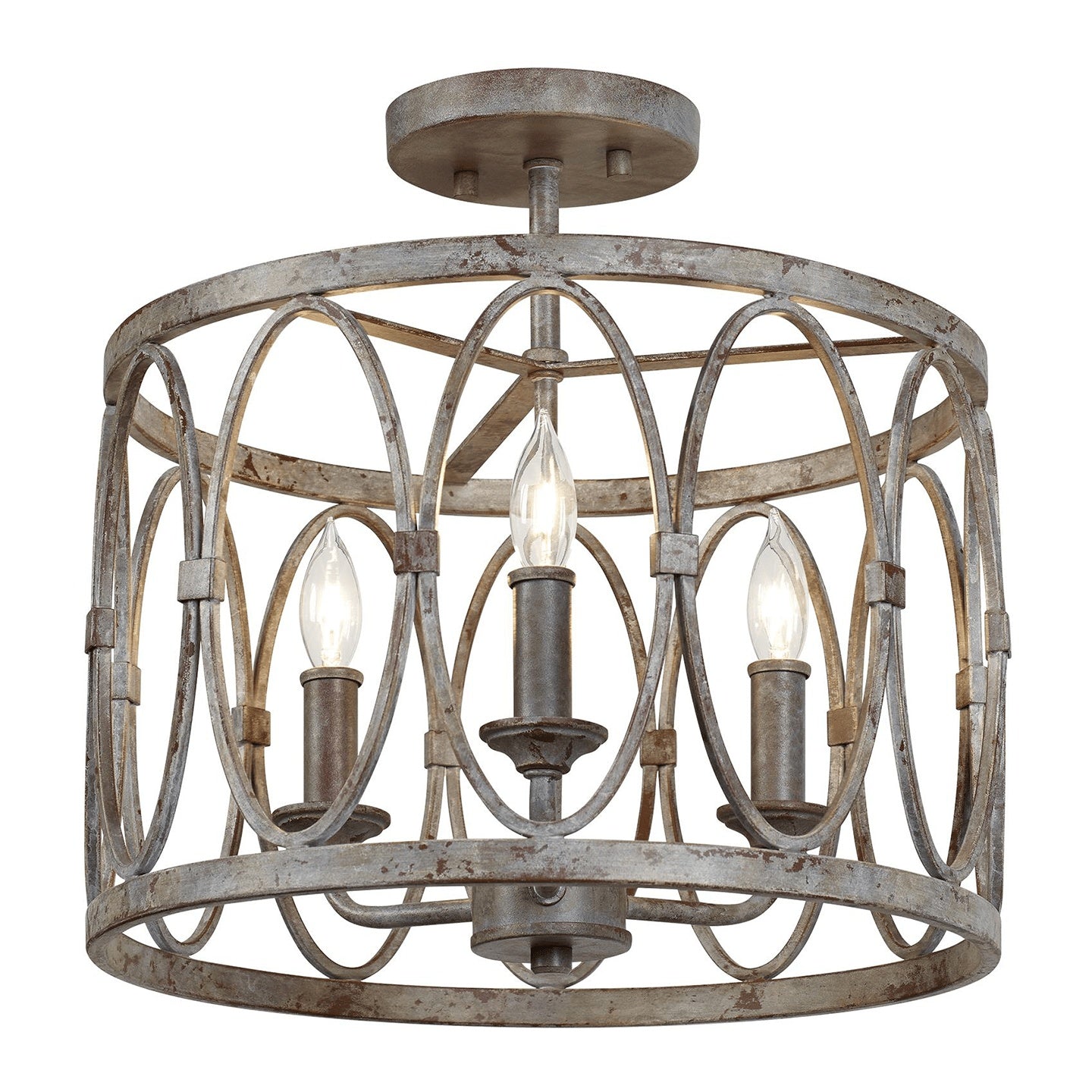 VISUAL COMFORT & CO., PATRICE SEMI-FLUSH MOUNT, SEMI FLUSH MOUNT LIGHT