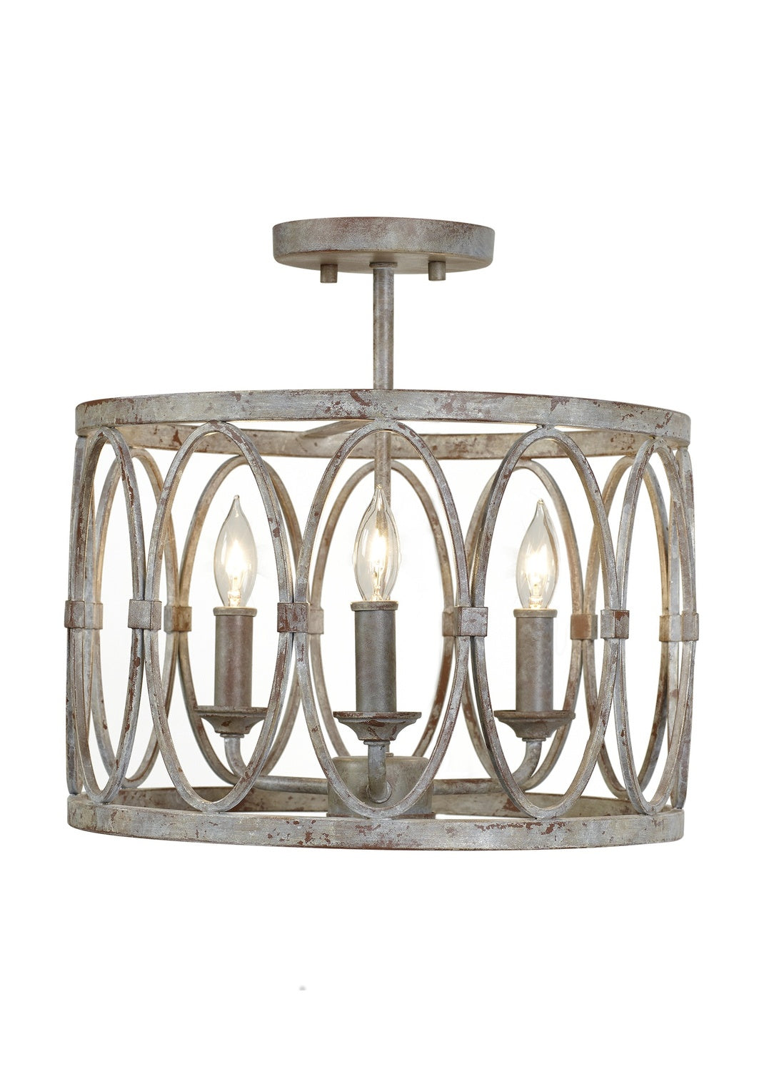 VISUAL COMFORT & CO., PATRICE SEMI-FLUSH MOUNT, SEMI FLUSH MOUNT LIGHT