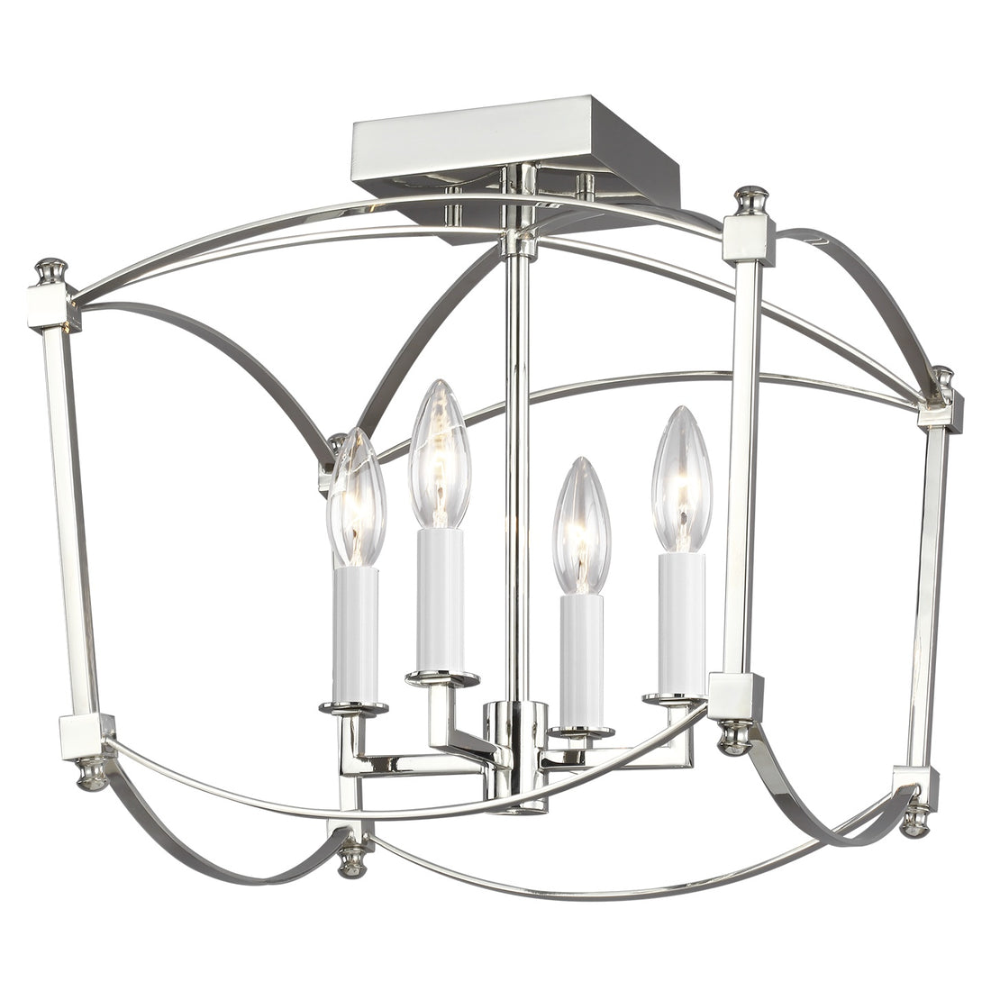VISUAL COMFORT & CO., THAYER SEMI-FLUSH MOUNT, SEMI FLUSH MOUNT LIGHT