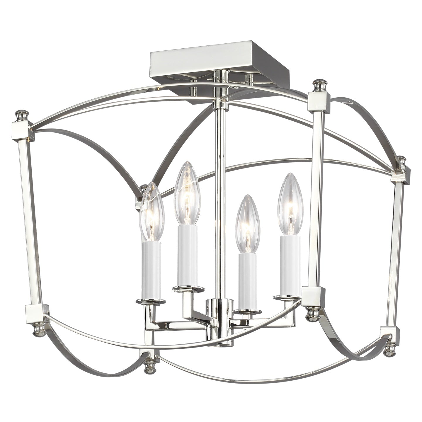 VISUAL COMFORT STUDIO, THAYER SEMI-FLUSH MOUNT, SEMI FLUSH MOUNT LIGHT