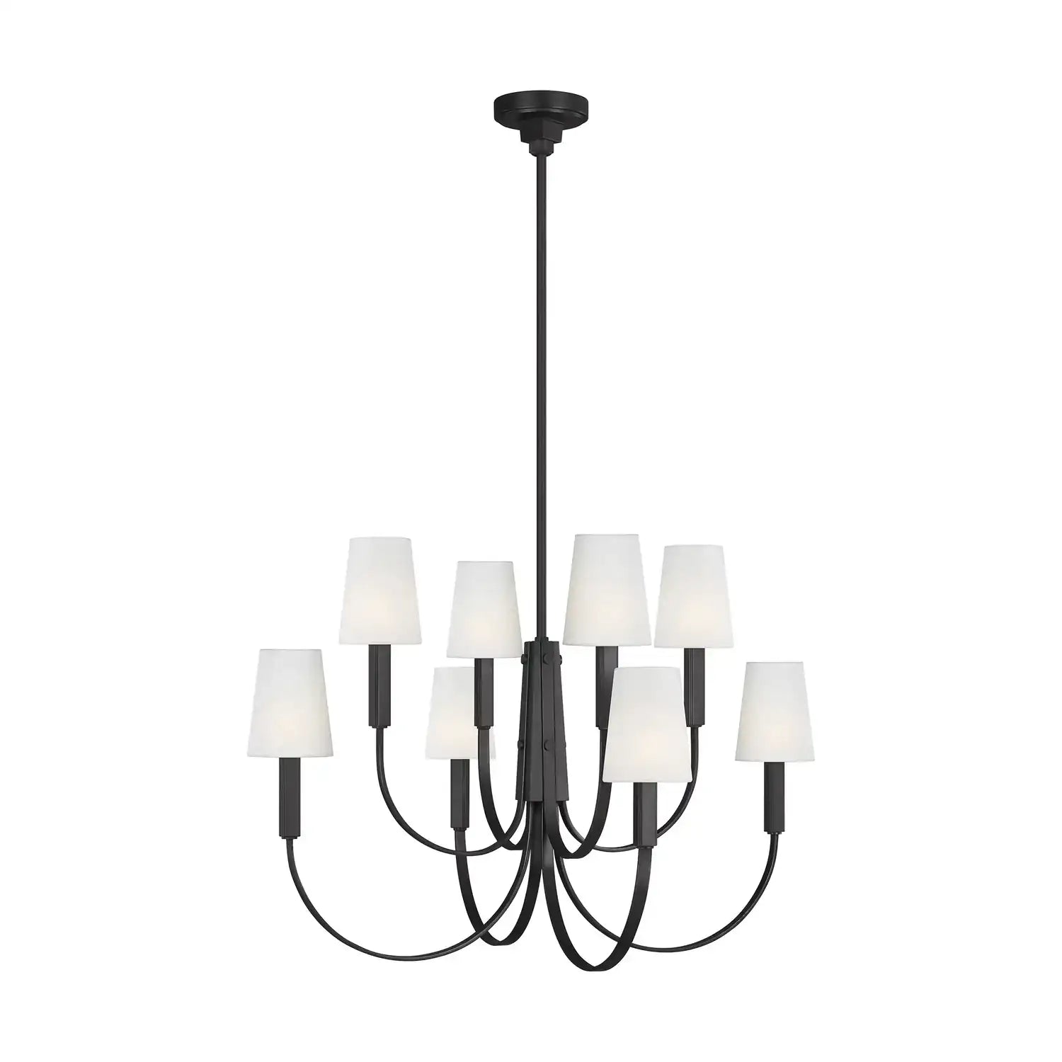 VISUAL COMFORT STUDIO, LOGAN TWO-TIER CHANDELIER, CHANDELIER LIGHT