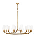 VISUAL COMFORT STUDIO, ZIBA CHANDELIER, CHANDELIER LIGHT