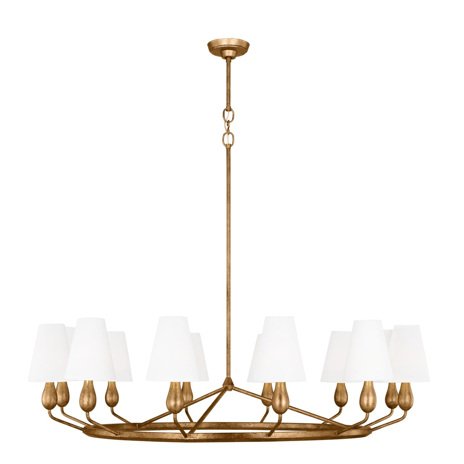 VISUAL COMFORT STUDIO, ZIBA CHANDELIER, CHANDELIER LIGHT