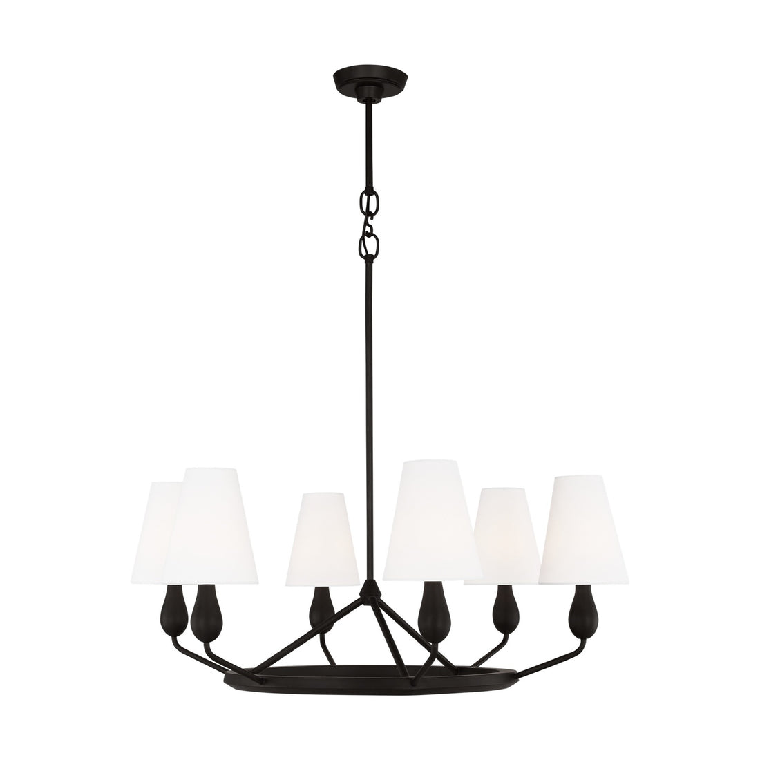 VISUAL COMFORT STUDIO, ZIBA CHANDELIER, CHANDELIER LIGHT