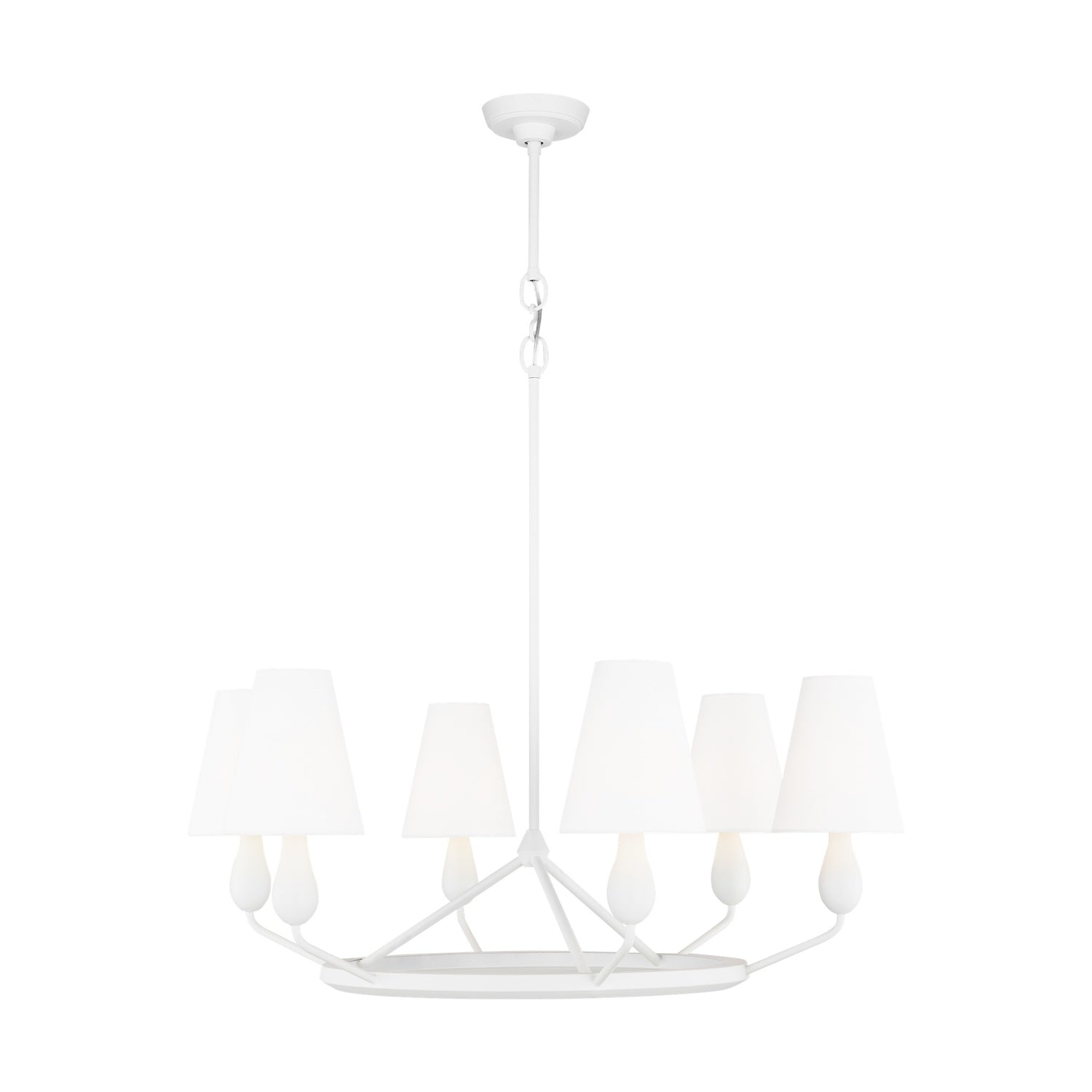 VISUAL COMFORT STUDIO, ZIBA CHANDELIER, CHANDELIER LIGHT