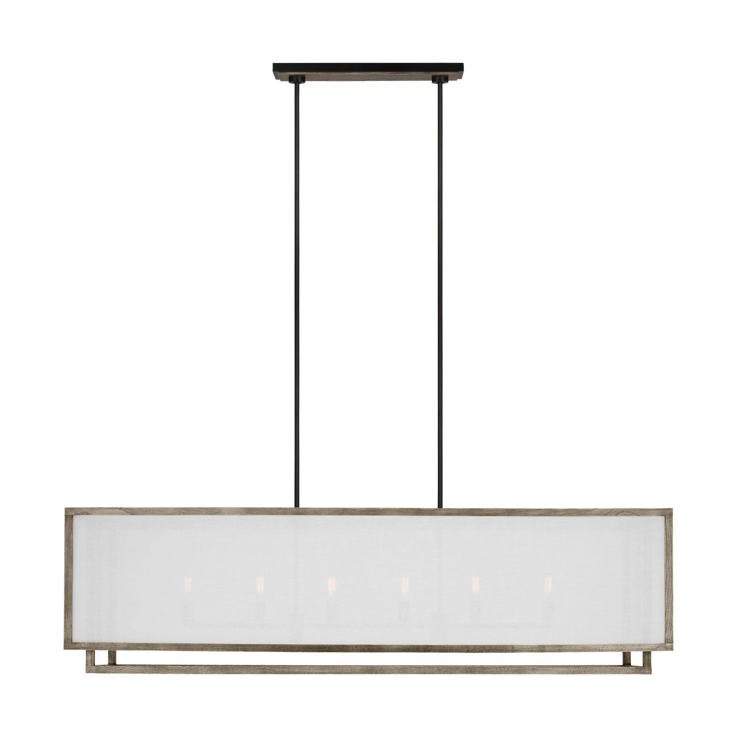 VISUAL COMFORT STUDIO, BROCKWAY LINEAR CHANDELIER, CHANDELIER LIGHT