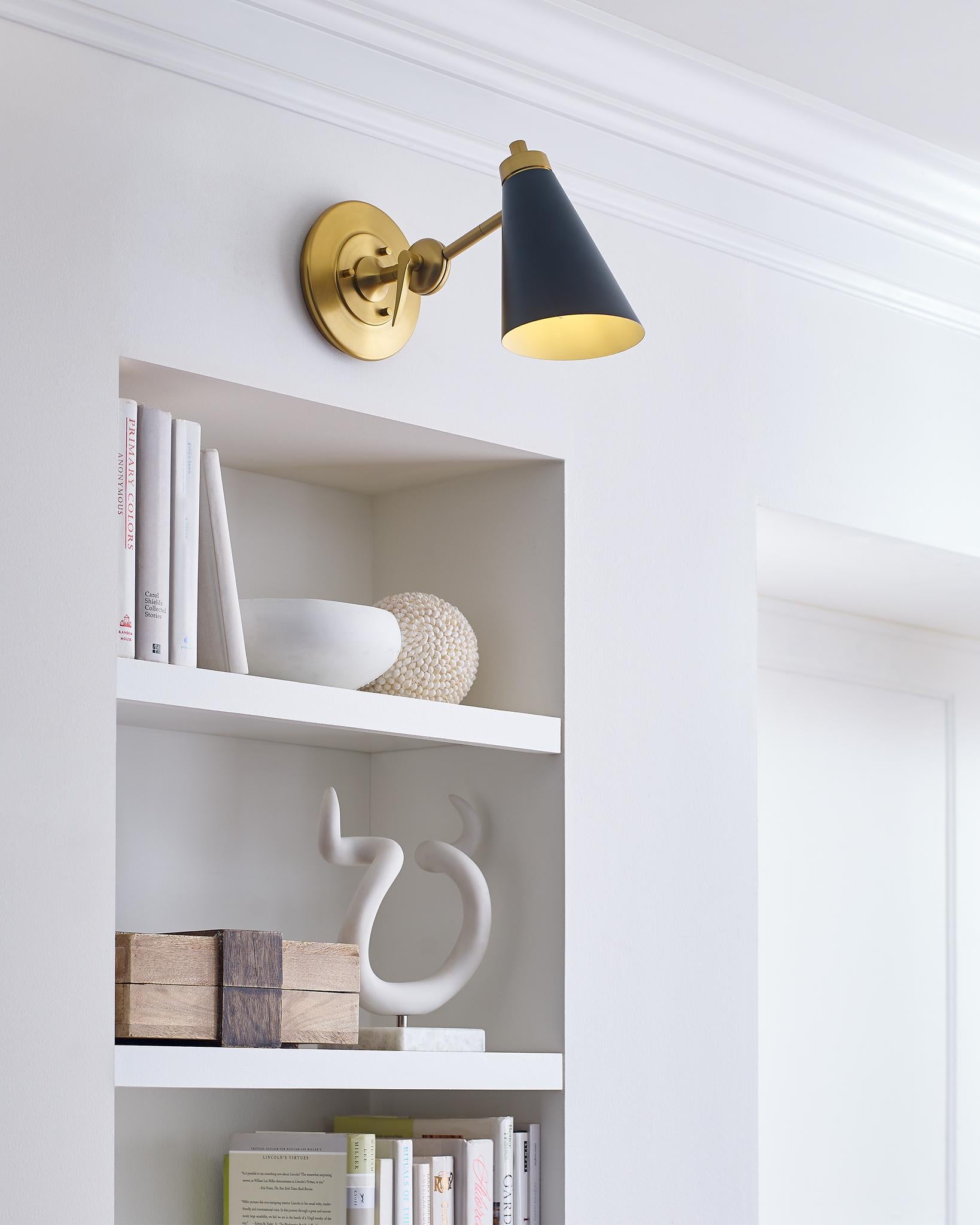 VISUAL COMFORT STUDIO, SIGNORET TASK SCONCE, WALL SCONCES