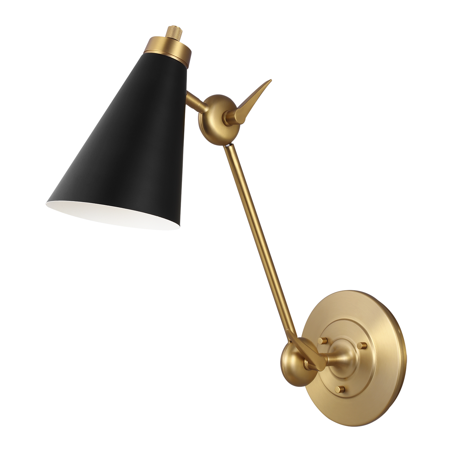 VISUAL COMFORT STUDIO, SIGNORET LIBRARY SCONCE, WALL SCONCES