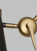 VISUAL COMFORT & CO., SIGNORET 2 - ARM LIBRARY SCONCE, WALL SCONCES