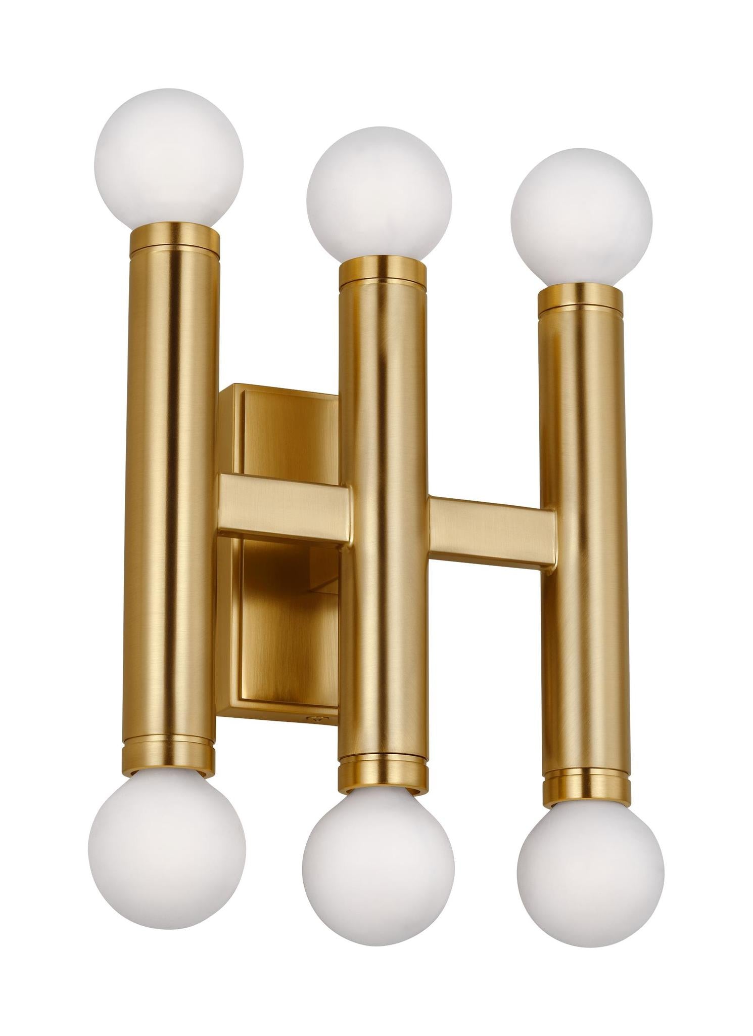 VISUAL COMFORT & CO., BECKHAM MODERN TRIPLE SCONCE, WALL SCONCES