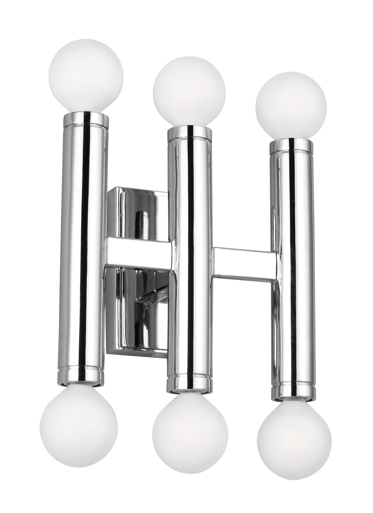 VISUAL COMFORT STUDIO, BECKHAM MODERN TRIPLE SCONCE, WALL SCONCES