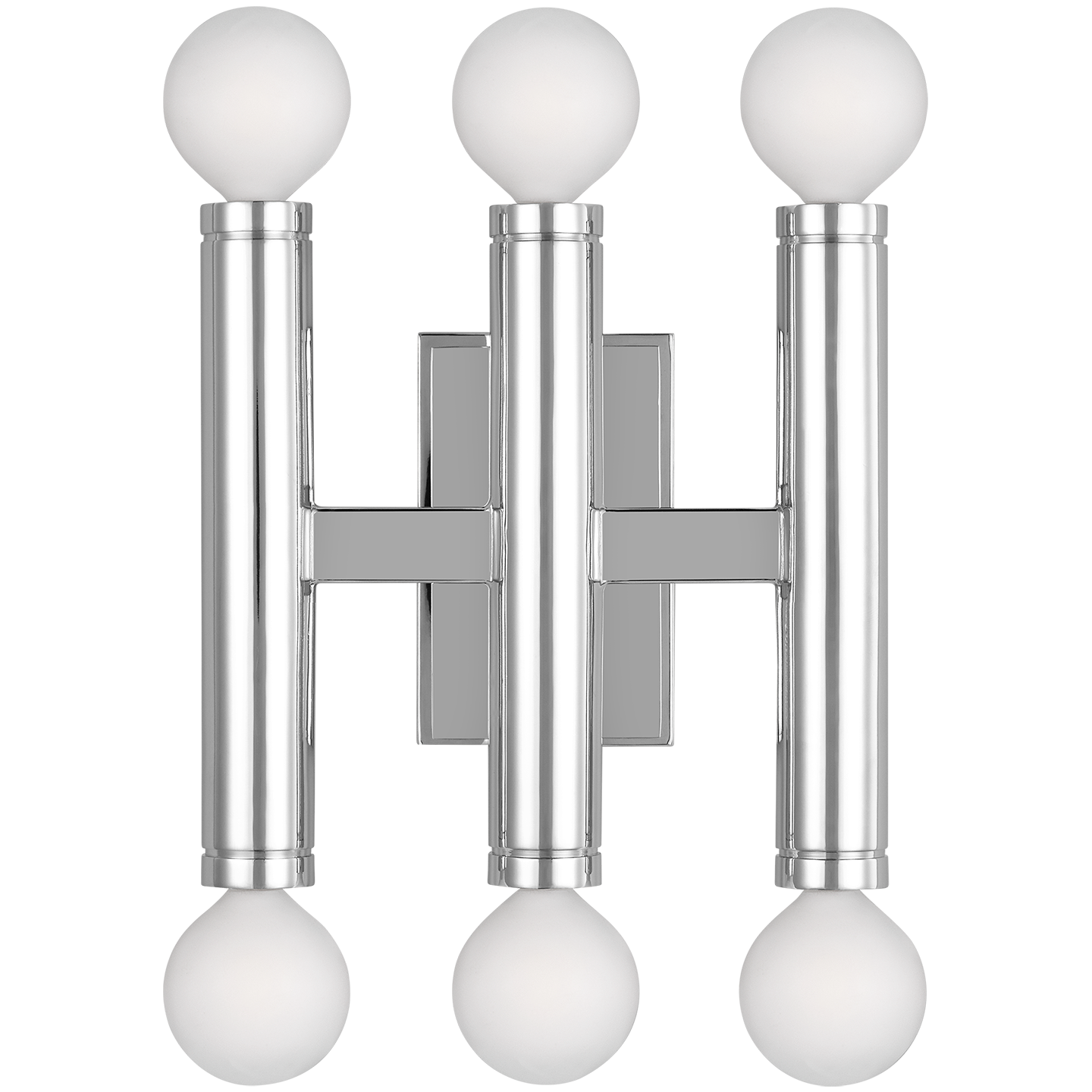 VISUAL COMFORT STUDIO, BECKHAM MODERN TRIPLE SCONCE, WALL SCONCES