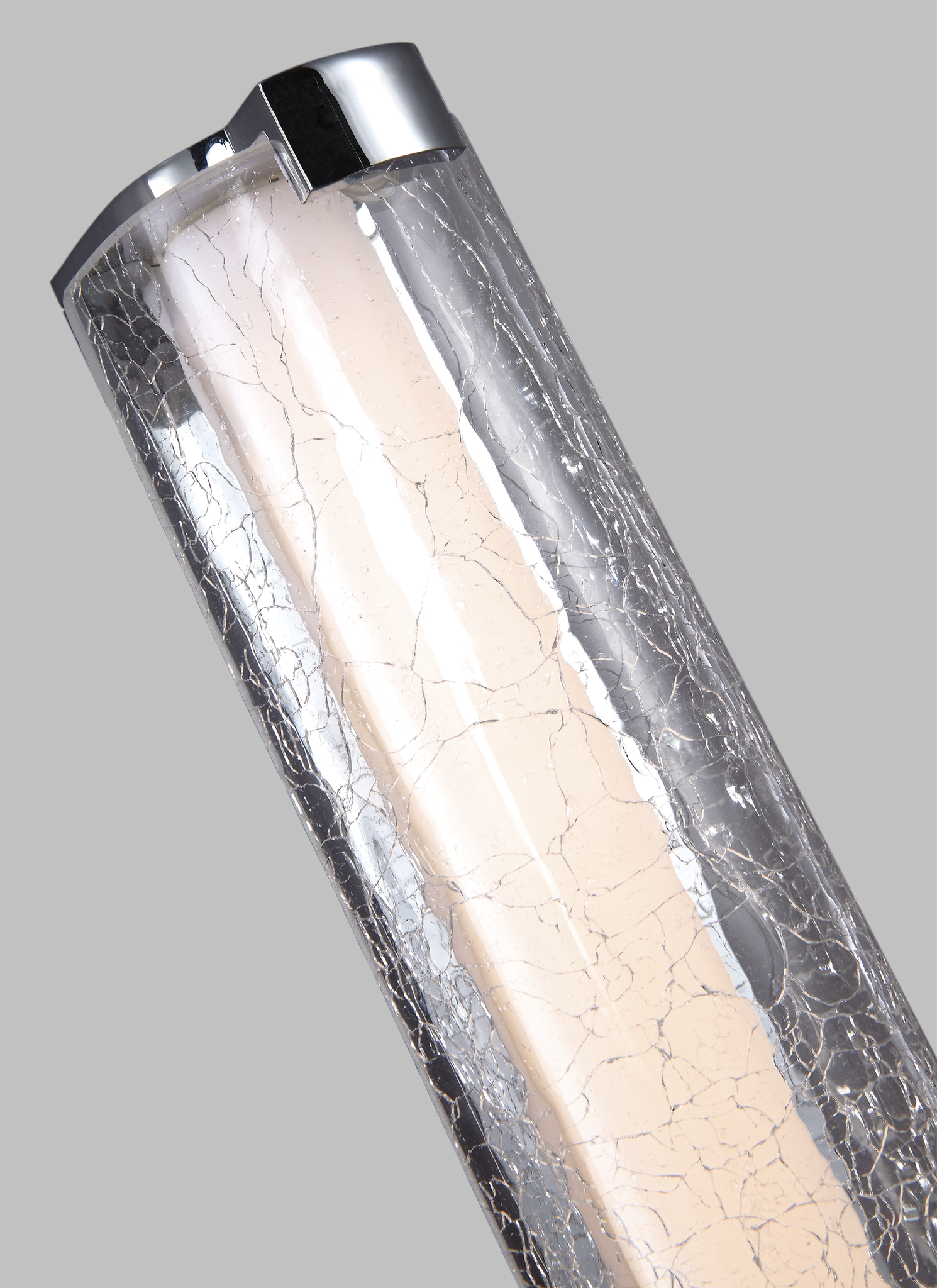 VISUAL COMFORT STUDIO, CUTLER CRACKLE GLASS LED VANITY, VANITY LIGHT