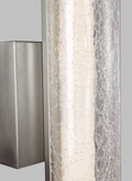 VISUAL COMFORT & CO., CUTLER CRACKLE GLASS LED VANITY, VANITY LIGHT