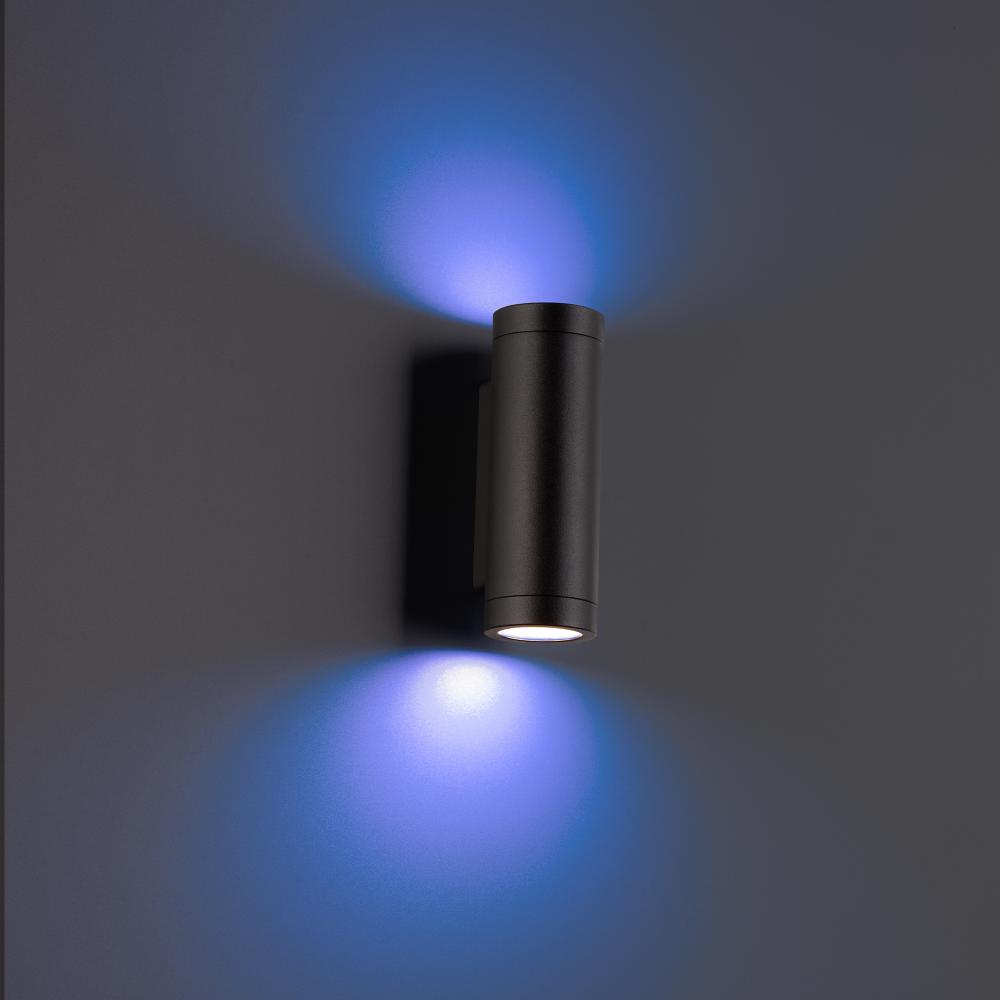 WAC LIGHTING SMART COLOR CHANGING LED LANDSCAPE WALL MOUNT CYLINDER - DO NOT SHOW ON WEBSITE