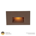 WAC LIGHTING, LED 12V HORIZONTAL STEP AND WALL LIGHT, OUTDOOR WALL LIGHTS