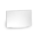 WAC LIGHTING, LED LOW VOLTAGE HORIZONTAL SCOOP STEP AND WALL LIGHT, OUTDOOR WALL LIGHTS