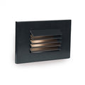 WAC LIGHTING, LED LOW VOLTAGE HORIZONTAL LOUVERED STEP AND WALL LIGHT, OUTDOOR WALL LIGHTS