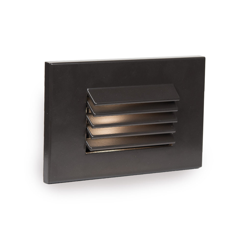 WAC LIGHTING, LED LOW VOLTAGE HORIZONTAL LOUVERED STEP AND WALL LIGHT, OUTDOOR WALL LIGHTS