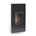 WAC LIGHTING, LED LOW VOLTAGE VERTICAL LOUVERED STEP AND WALL LIGHT, OUTDOOR WALL LIGHTS