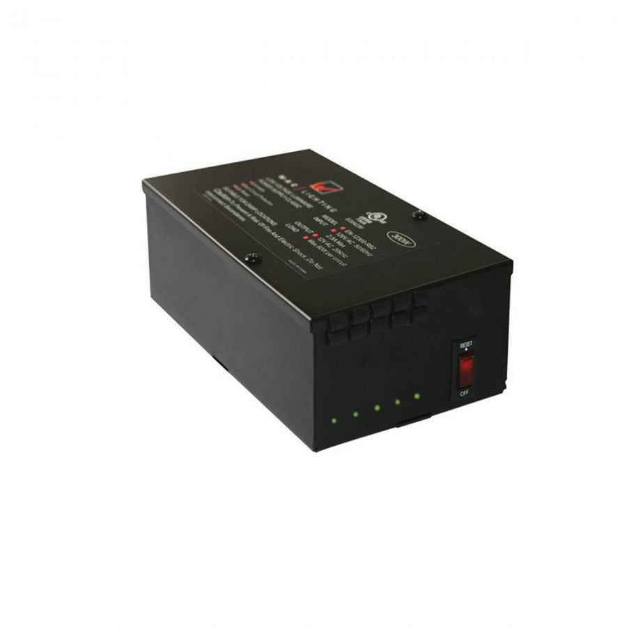 WAC LIGHTING ENCLOSED ELECTRONIC CLASS 2 TRANSFORMER 120V INPUT 12V OUTPUT 2 = - DO NOT SHOW ON WEBSITE