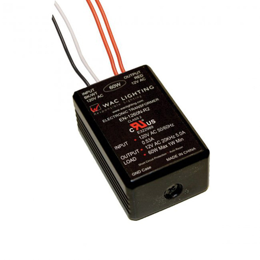 WAC LIGHTING ELECTRONIC CLASS 2 TRANSFORMER 120V INPUT 12V OUTPUT - DO NOT SHOW ON WEBSITE