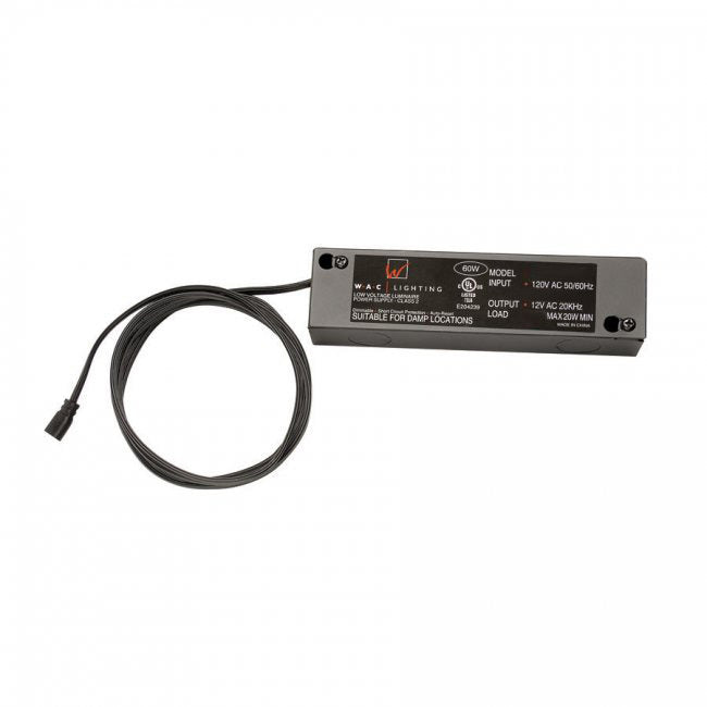 WAC LIGHTING ENCLOSED ELECTRONIC TRANSFORMER 120V INPUT 24V OUTPUT - DO NOT SHOW ON WEBSITE