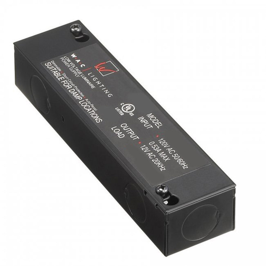 WAC LIGHTING ENCLOSED ELECTRONIC TRANSFORMER 120V INPUT 24V OUTPUT - DO NOT SHOW ON WEBSITE