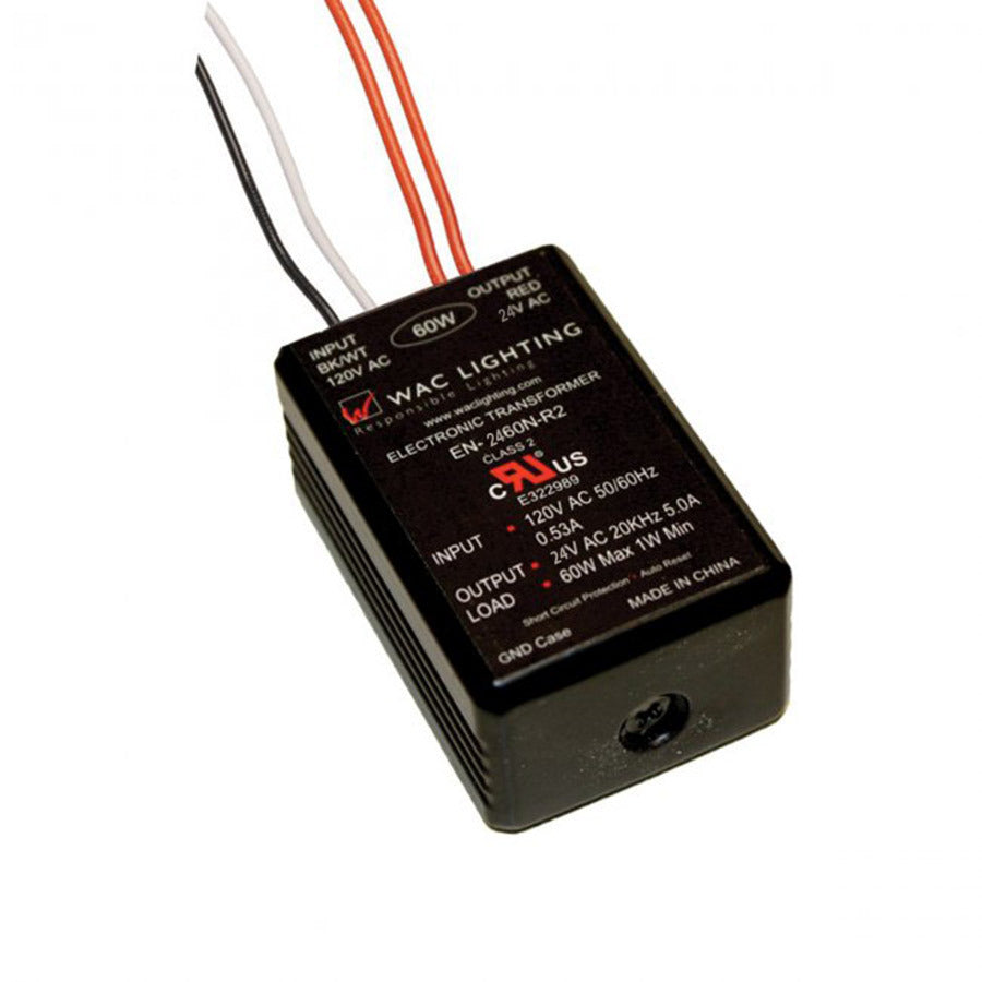 WAC LIGHTING NON-ENCLOSED ELECTRONIC CLASS 2 TRANSFORMER 120V INPUT 24V OUTPUT - DO NOT SHOW ON WEBSITE