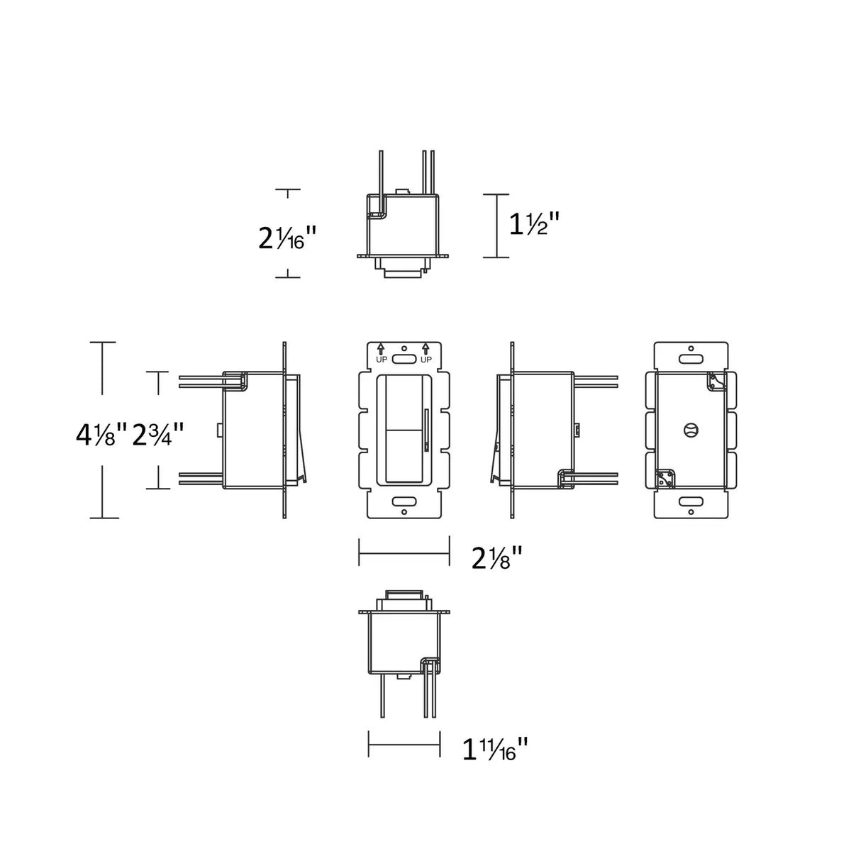 WAC LIGHTING WALL MOUNTED 120V/24VDC 60/ DIMMER AND DRIVER - DO NOT SHOW ON WEBSITE