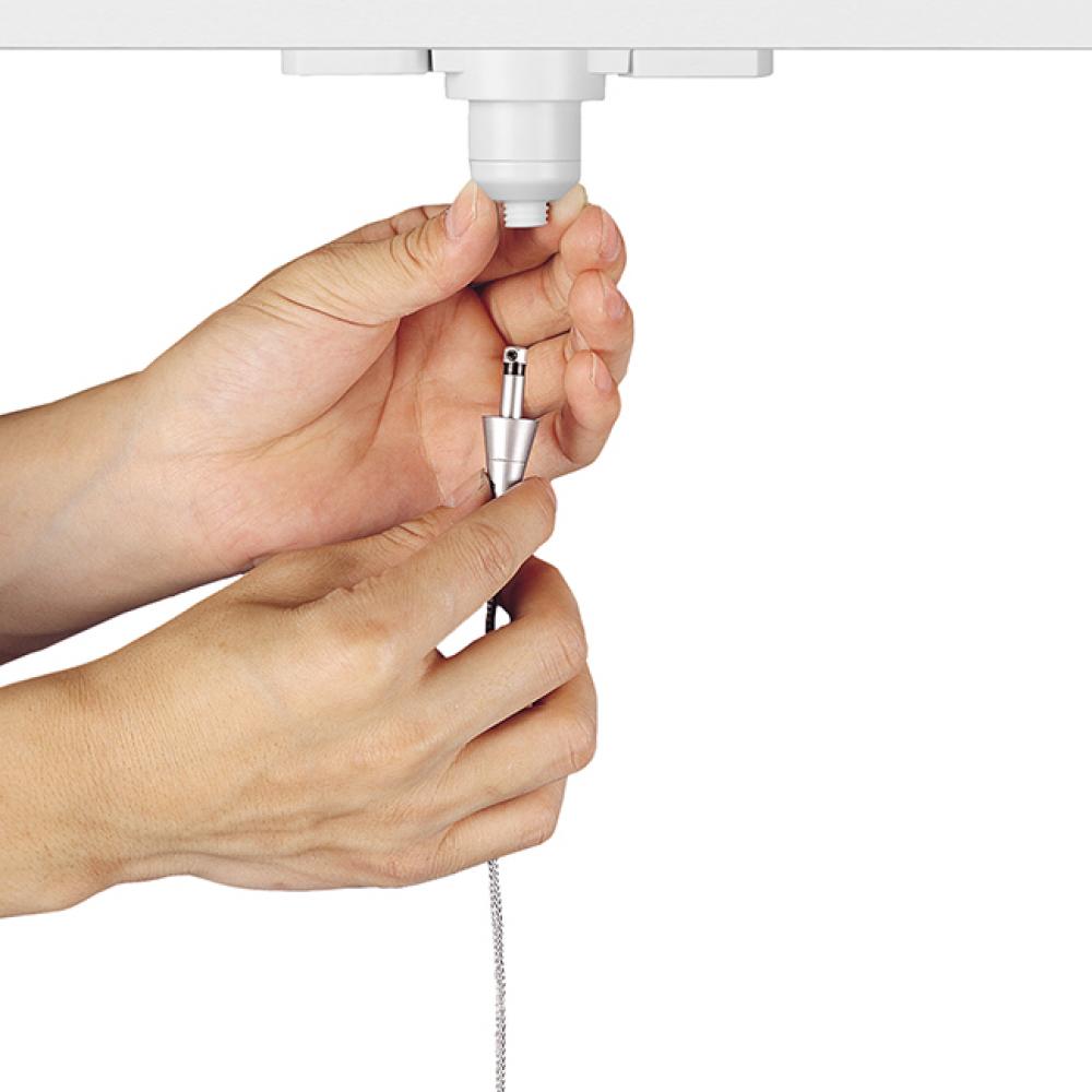 WAC LIGHTING 120V TRACK SYSTEMS FIXTURE ADAPTER - DO NOT SHOW ON WEBSITE