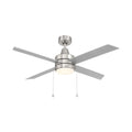 WAC LIGHTING, QUADE BRUSHED NICKEL, OUTDOOR CEILING FAN