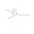 WAC LIMITED, HUG FLUSH MATTE, OUTDOOR CEILING FAN