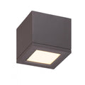 WAC LIGHTING, RUBIX OUTDOOR FLUSH MOUNT LIGHT, OUTDOOR CEILING LIGHTS